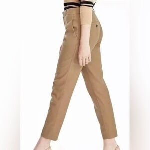 Banana Republic Slim Cropped Chino Pants in Camel